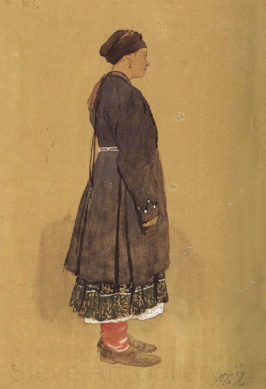 Ilya Repin Tital of Peasant Norge oil painting art